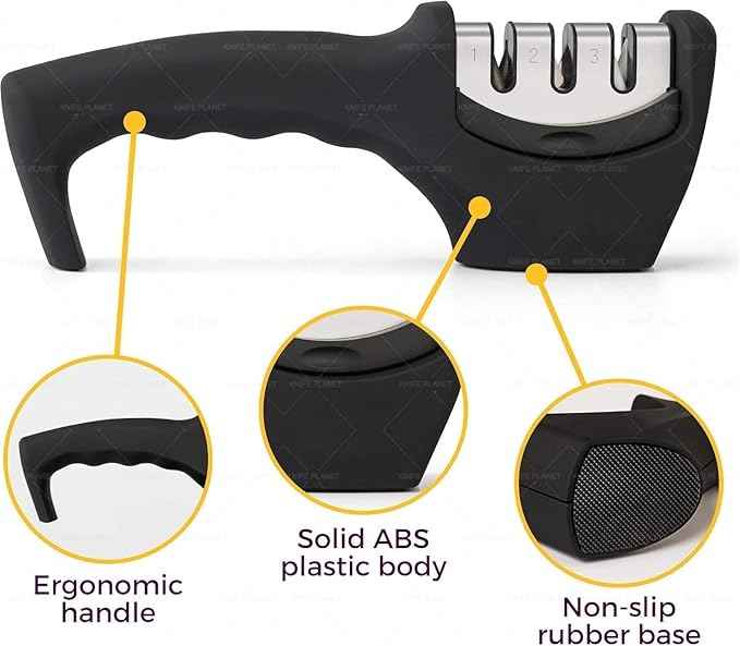 Knife Sharpener Sharpener Tool Advanced Knife Sharpener for Kitchen, Rod Knife Sharpner Knives Sharpening Tool for Steel Knives,Knife sharpner Rod