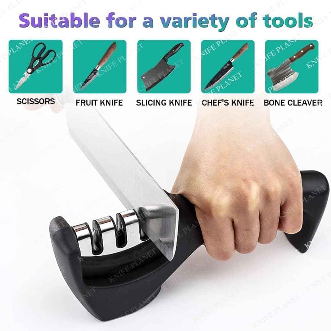 Knife Sharpener Sharpener Tool Advanced Knife Sharpener for Kitchen, Rod Knife Sharpner Knives Sharpening Tool for Steel Knives,Knife sharpner Rod