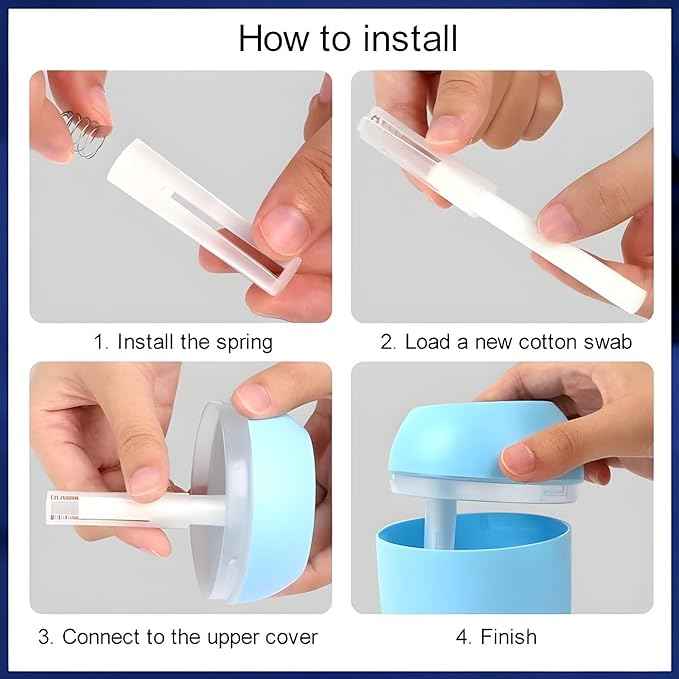 USB Mini Air Humidifier – Silent Cool Mist Diffuser for Home, Office & Travel, Portable & Compact Design with LED Light