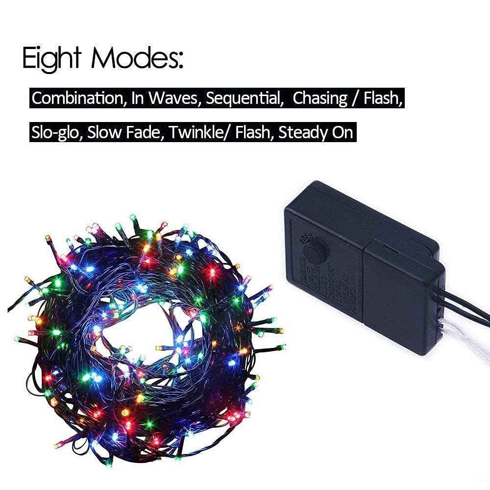 50 Meter Serial String Led Light Comes with 8 Modes Changing Controller for Indoor & Outdoor Home Decoration, Diwali, Christmas, Patio Garden Yard