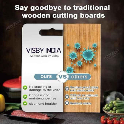 Heavy Duty Stainless Steel Chopping Board for Vegetable, Fruit Cutting, Kneading & Cake Prep – Rust-Free, Durable Design (Chopping Board (31.8CM X 21CM)